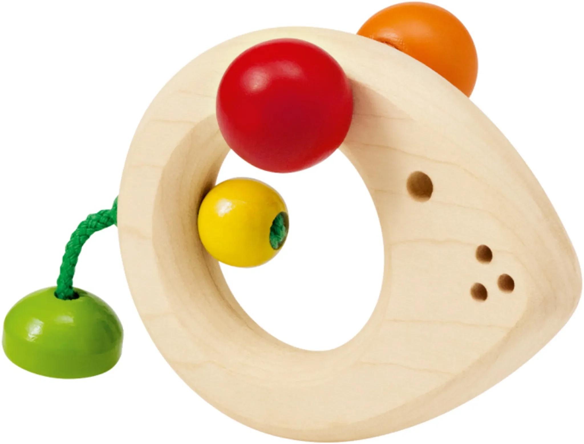 Selecta Topino Maus-Greifling – Holz Babyspielzeug ab 0 Monate, 8 cm