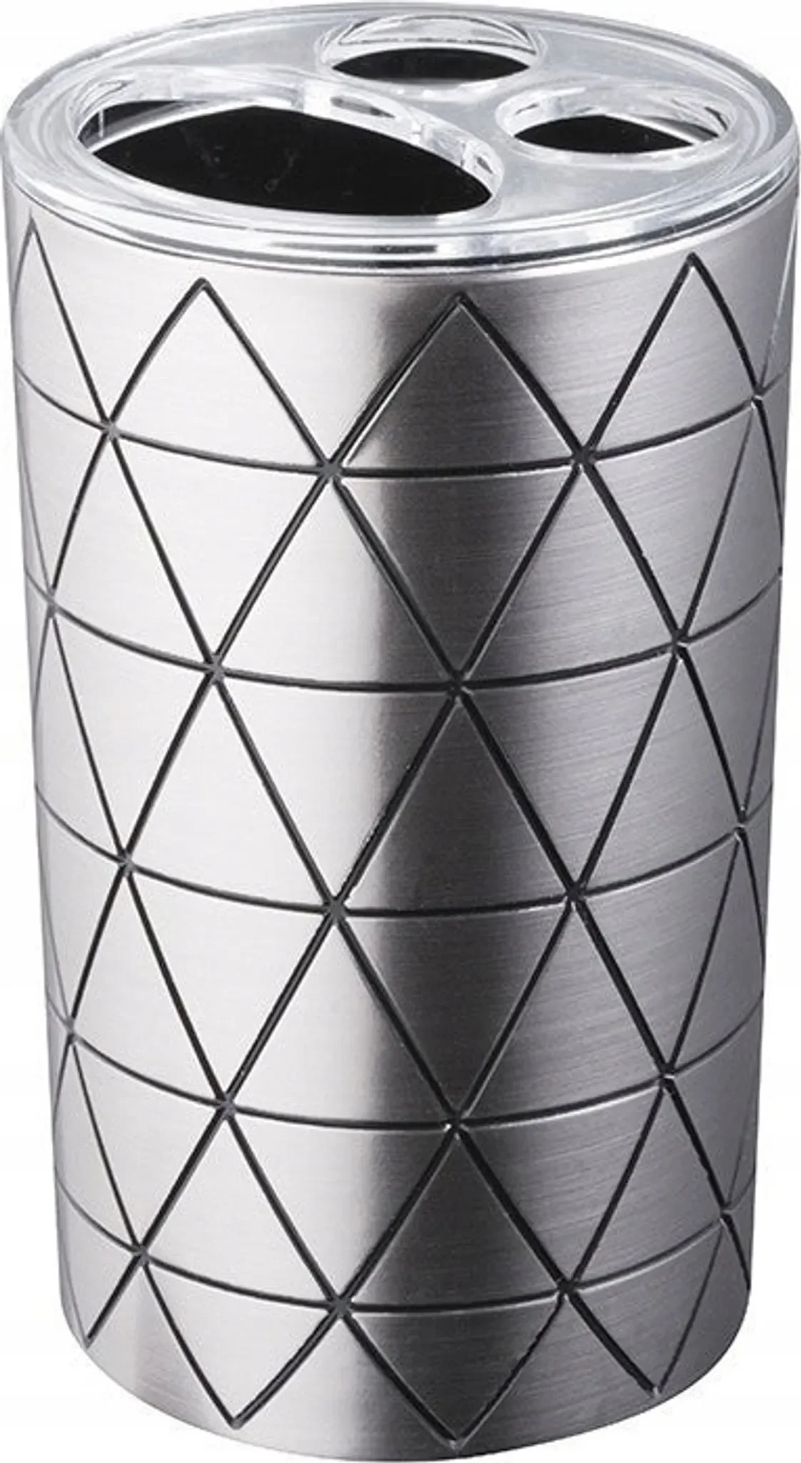 Star Silber Kosmetikbehälter für Zahnbürsten und Zahnpasta