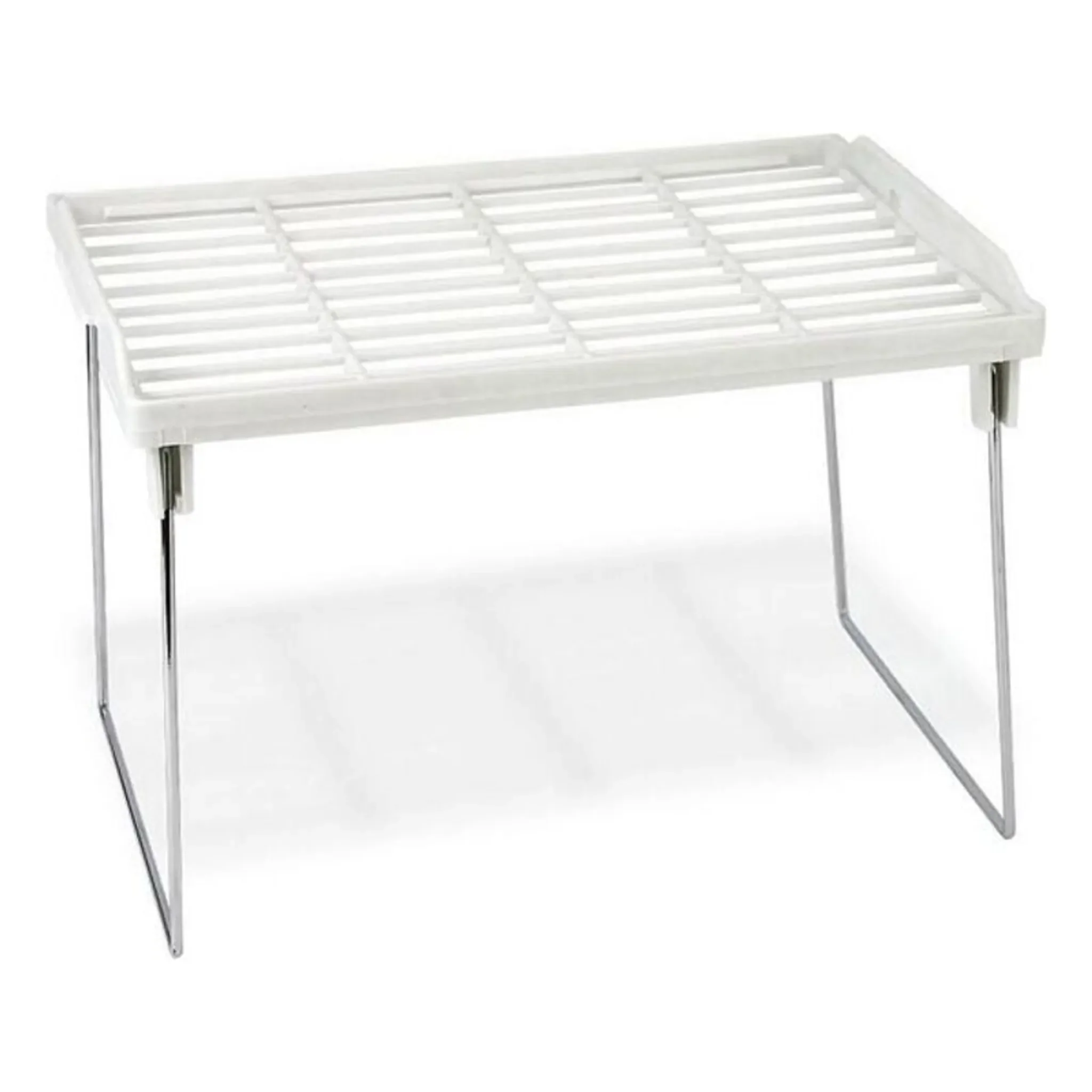 Confortime Klappbares Regal – Weiß, 26,8 x 19 x 17,2 cm