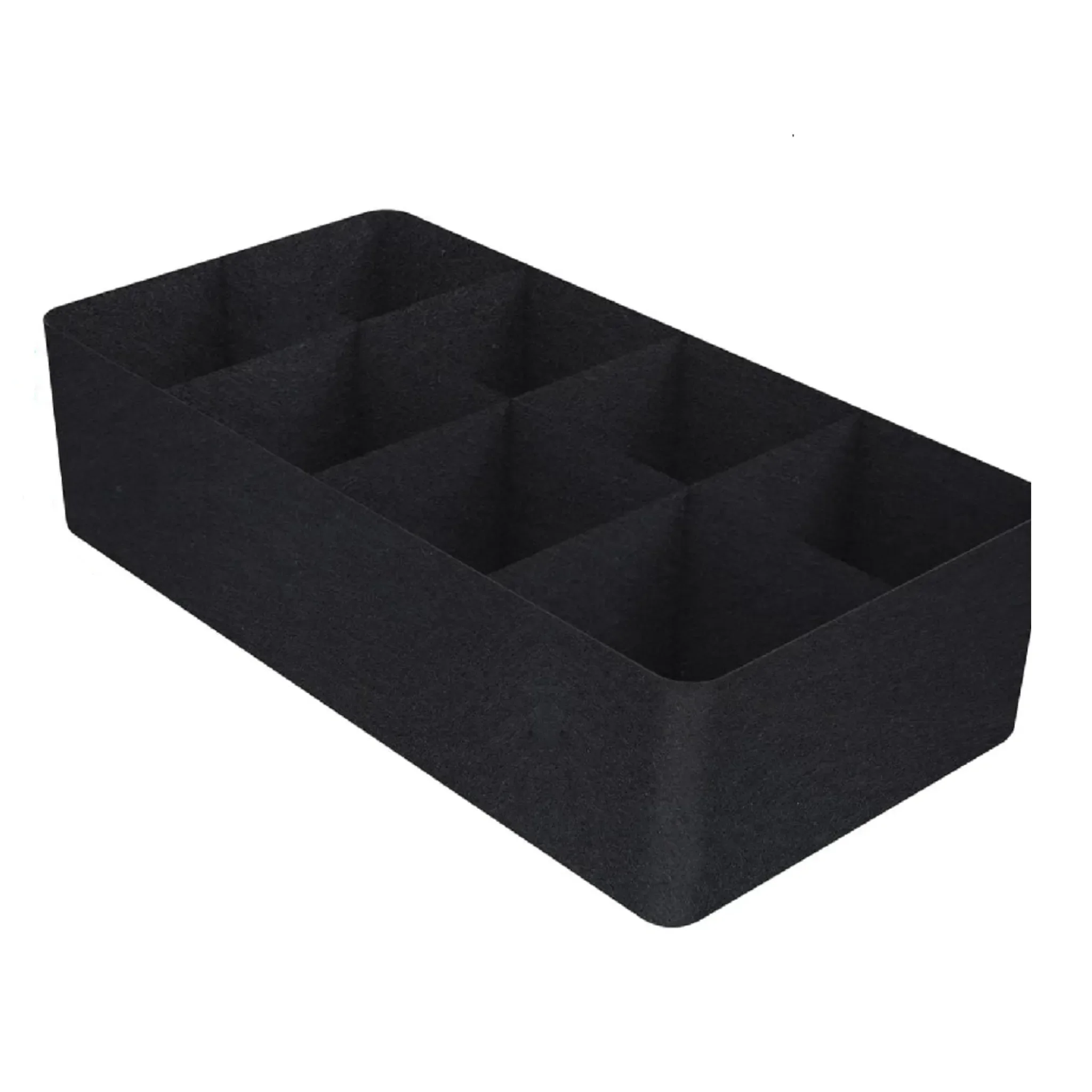 FLORAISE Gartenhochbeet aus Stoff – 8-Gitter-Hochbeet 120×62×30 cm