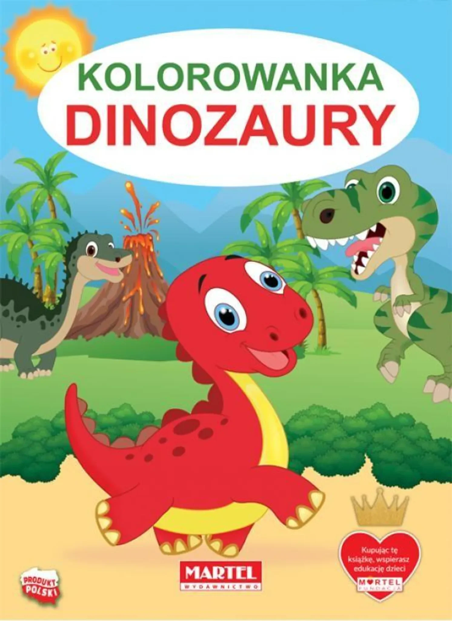 Malbuch A4 – Dinosaurier (32 Seiten)