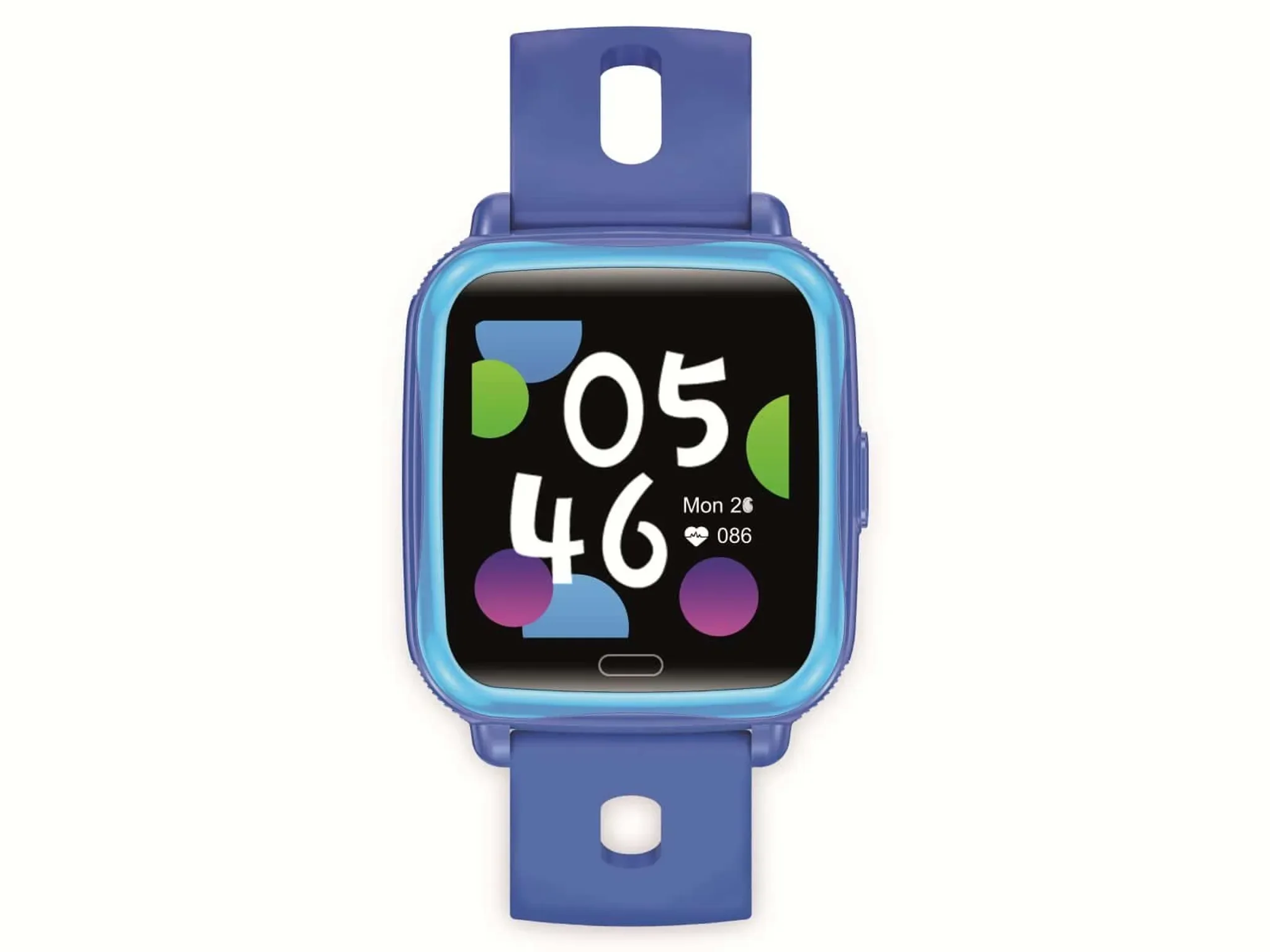 Denver SWK-110BU Kinder-Smartwatch mit Bluetooth-Lautsprecher – Blau