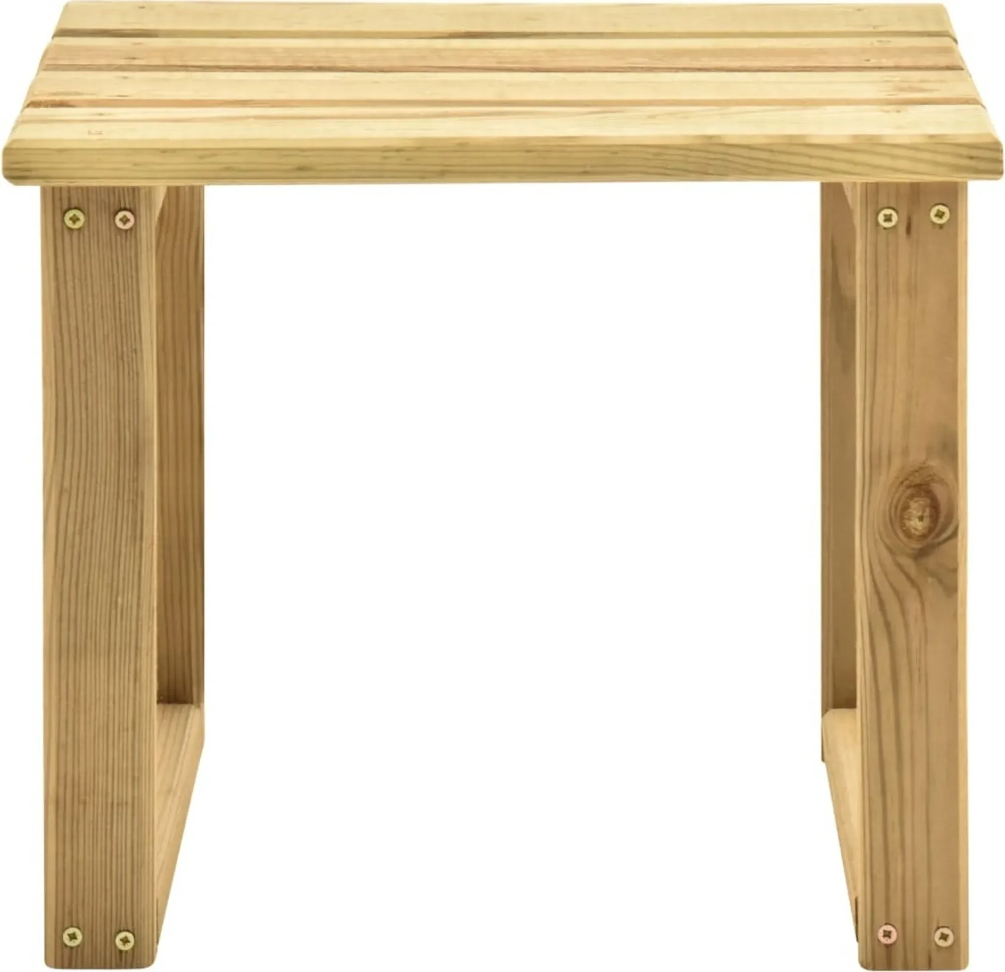 „Winteraktion“ Beistelltisch für Sonnenliege – 30×30×26 cm – imprägniertes Kiefernholz