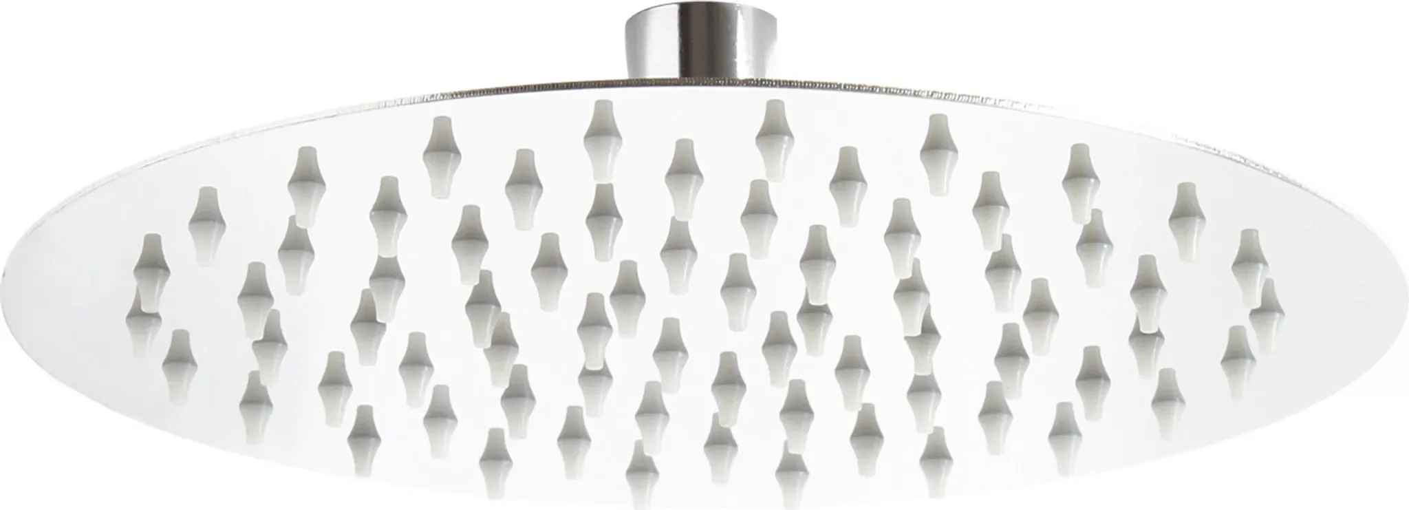 Wiltec Regendusche Duschkopf – Rund, 20 cm – Edelstahl Kopfbrause